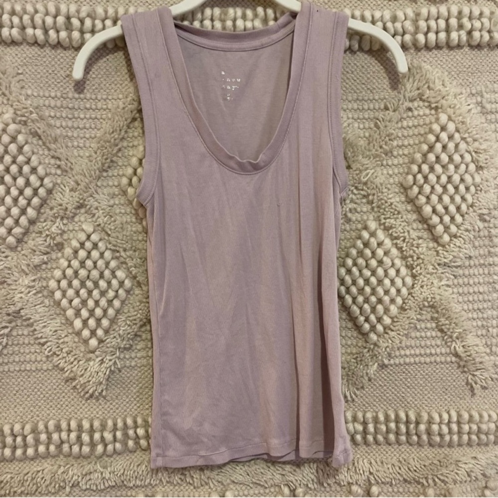 Pale pink tank top